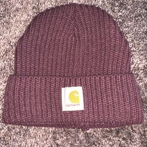 Purple Knit Carhartt Hat